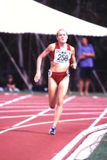 Female Runner In Action - Photo : NSIC Collection ASC